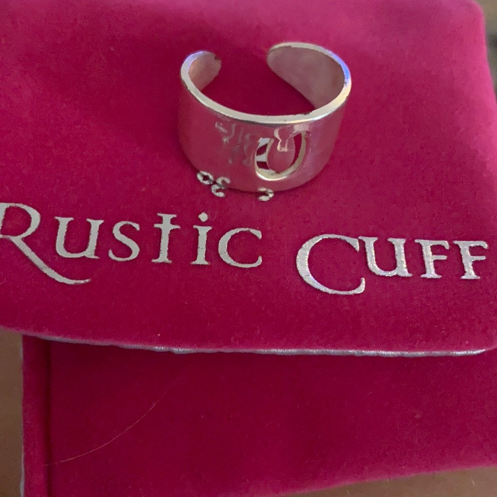 Rustic Cuff Silver Ring